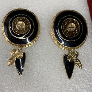 Edgar Berebi Black Gold Earrings